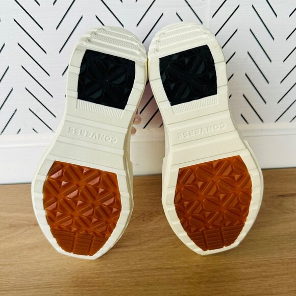 ❤️Converse Chuck 70 De Luxe Wedge Hi Sz 9 Womens Shoes Purple Sneakers A07584C - Picture 8 of 12